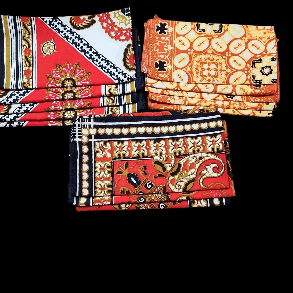 Colorful Patterned Napkins